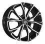 Легковой диск Khomen Wheels KHW1907 7,5x19 5x114,3 ET40 64,1 Black-FP